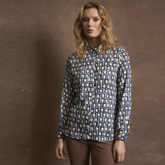 Napoles Frame Print Shirt