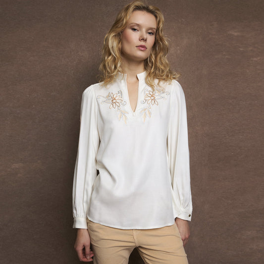 Tucci Embroidered Shirt