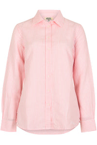 Butterfly Stripe Linen Shirt