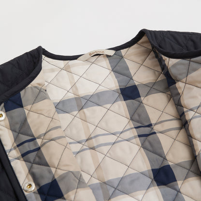 Cashel Collarless Quilted Jacket