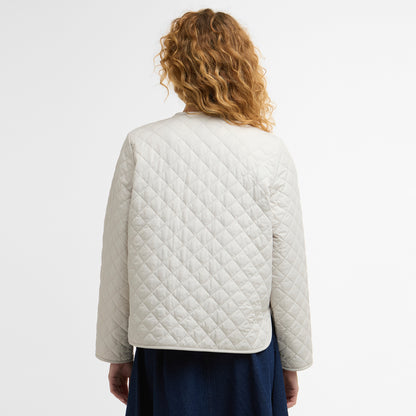 Cashel Collarless Quilted Jacket