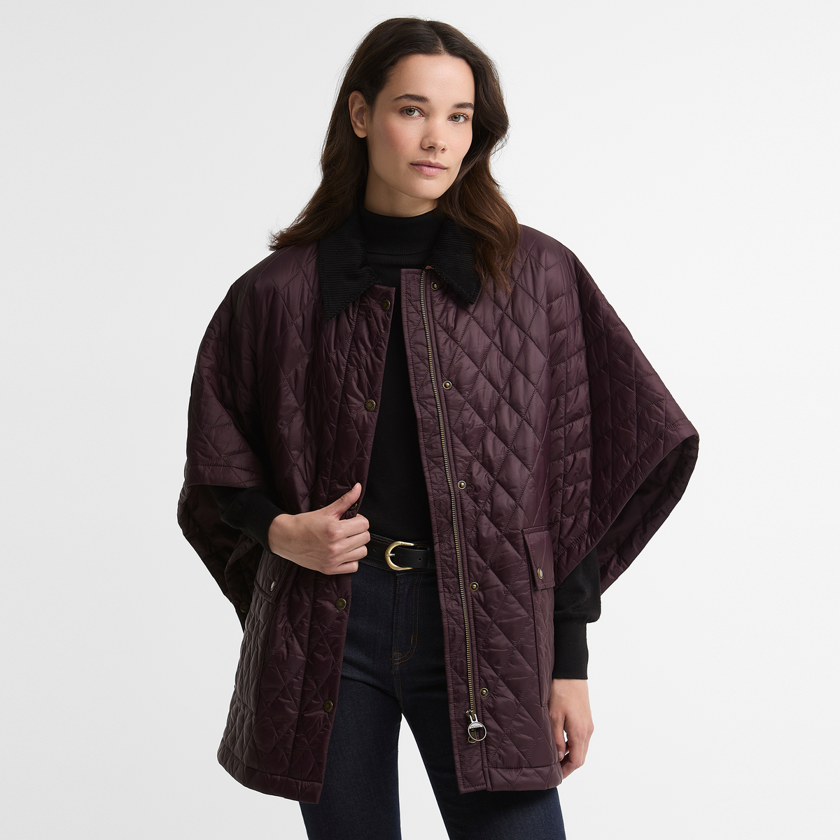 Mildred Quilted Cape