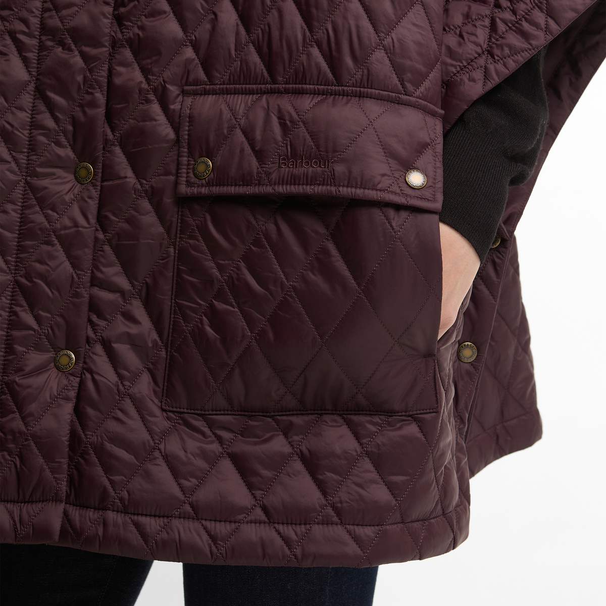 Mildred Quilted Cape