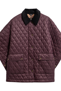 Mildred Quilted Cape