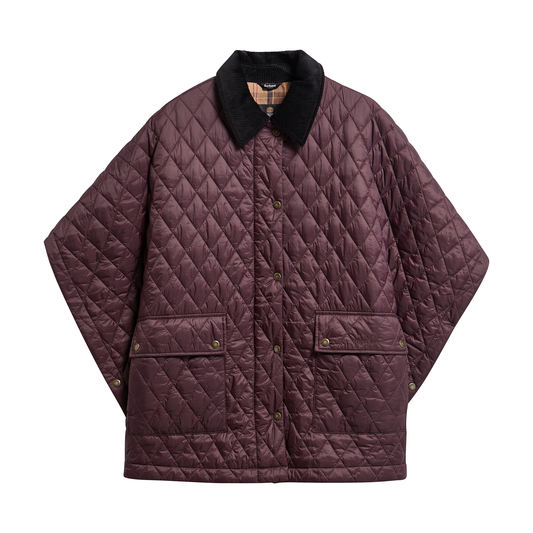 Mildred Quilted Cape