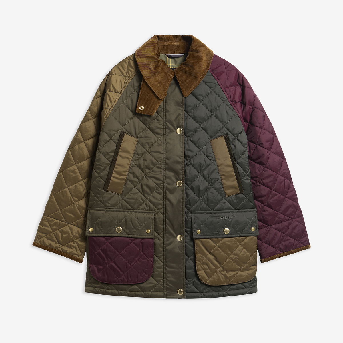 Patchwork Bedale Quilted Jacket