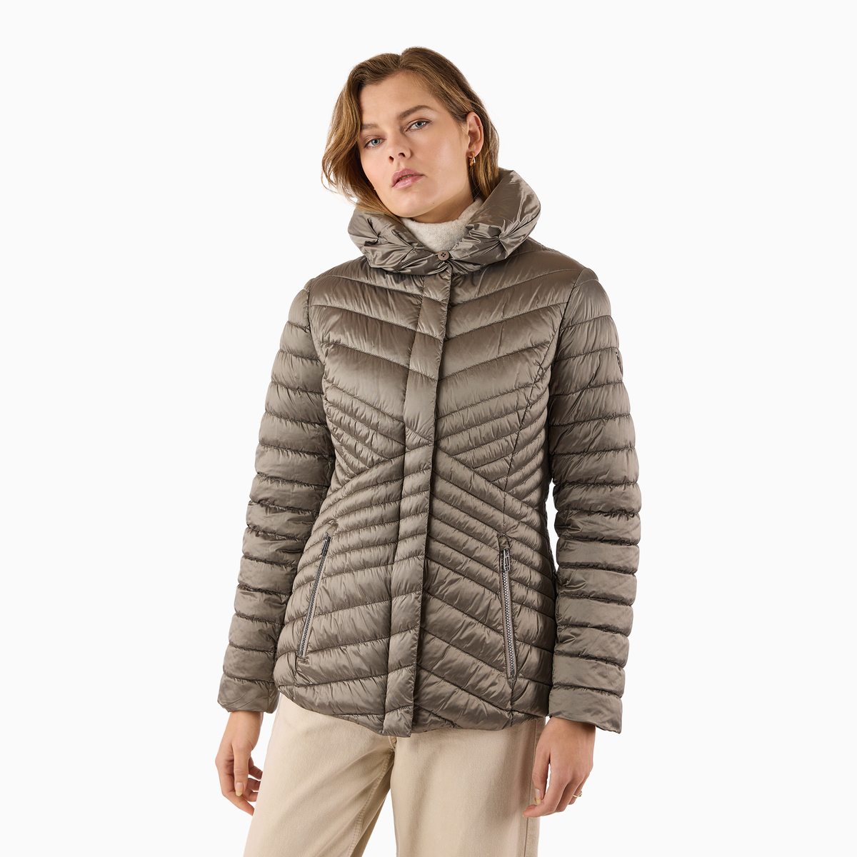 Short Quilted Coat