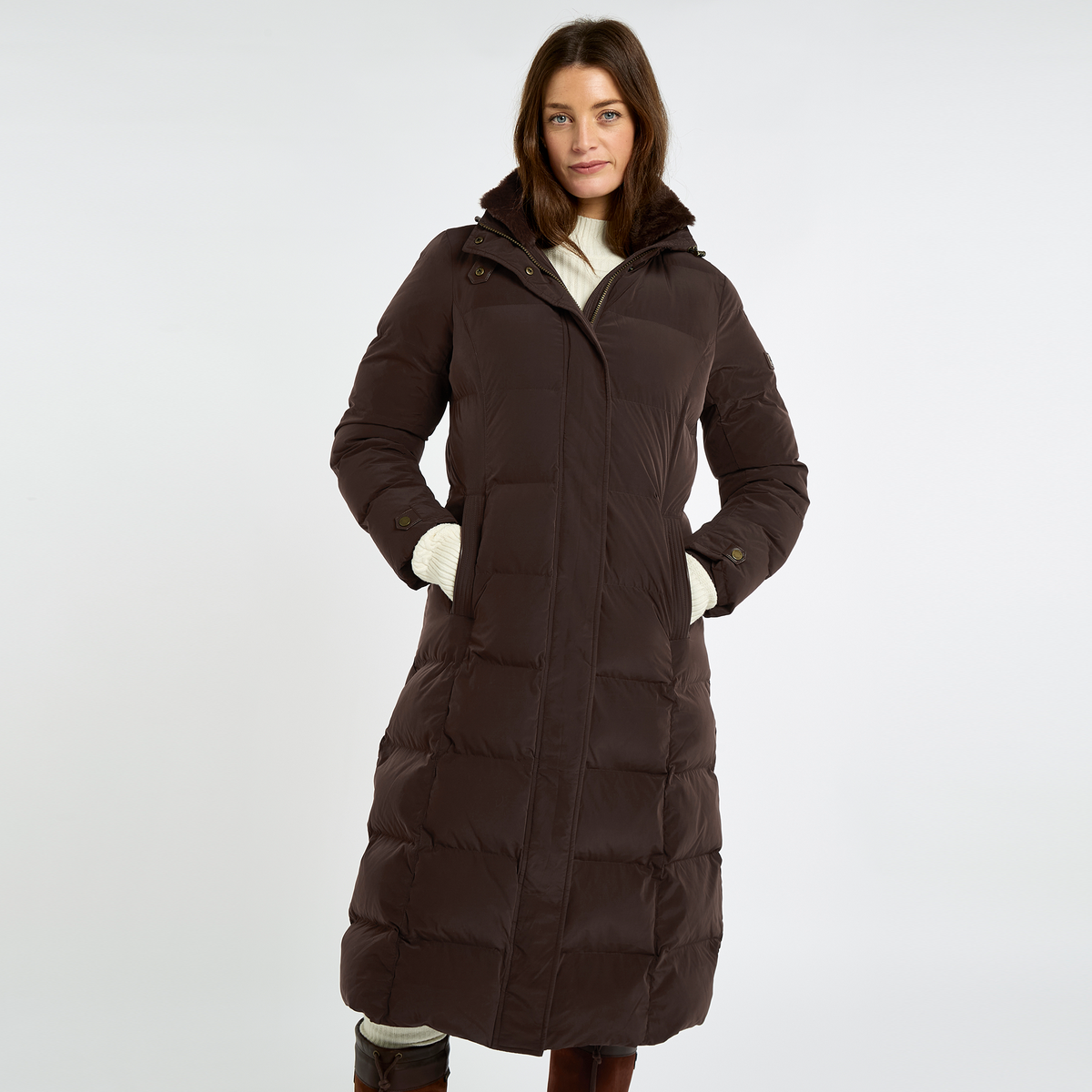 Aldborough Long Tech Down Coat