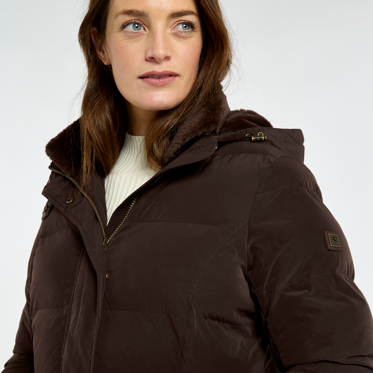Aldborough Long Tech Down Coat