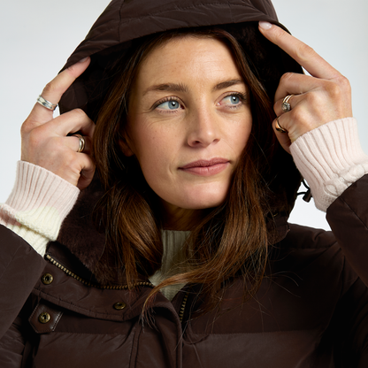 Aldborough Long Tech Down Coat