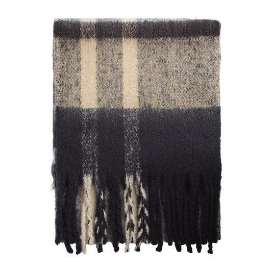 Isla Tartan Boucle Scarf