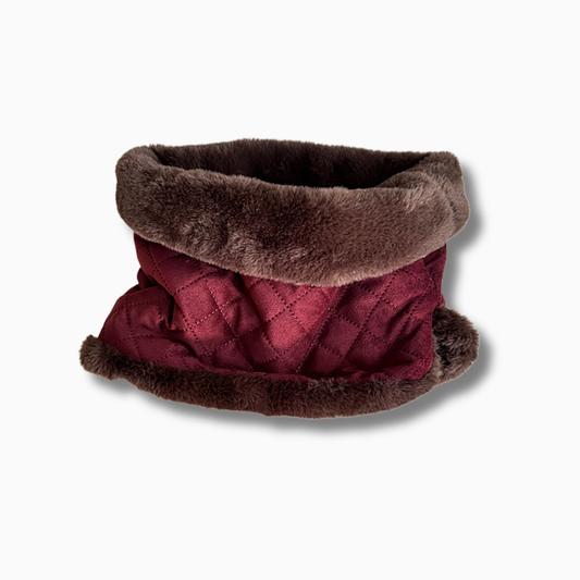 Wildling Reversible Faux Fur & Velvet Snood