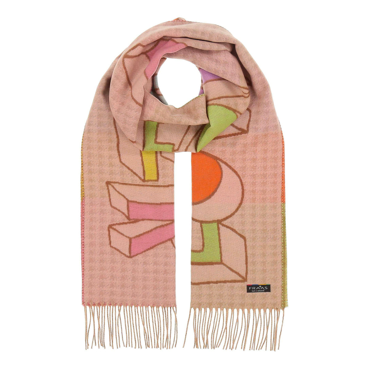 Cashmink Love Letter Block Scarf