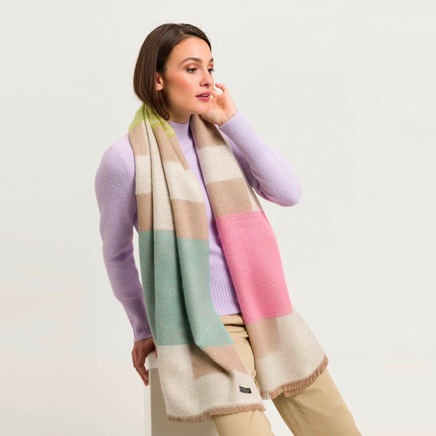 Cashmink Abstract Wrap