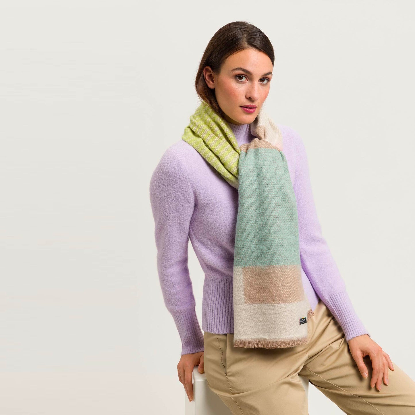 Cashmink Abstract Wrap