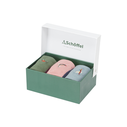 Womens Bamboo Sock (Box of 3)