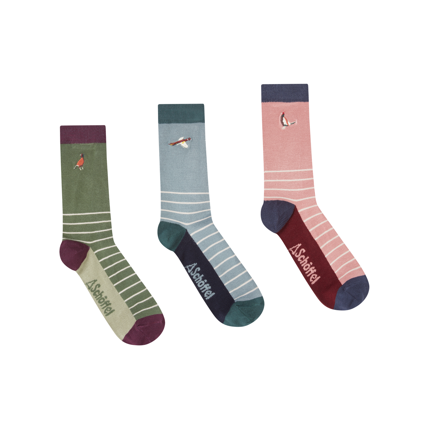 Womens Bamboo Sock (Box of 3)