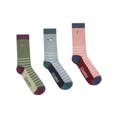 Womens Bamboo Sock (Box of 3)