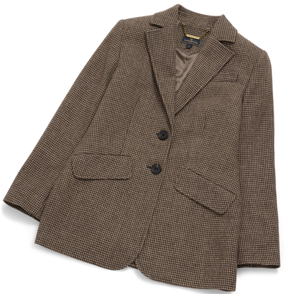 Hazel Mini Houndstooth Blazer