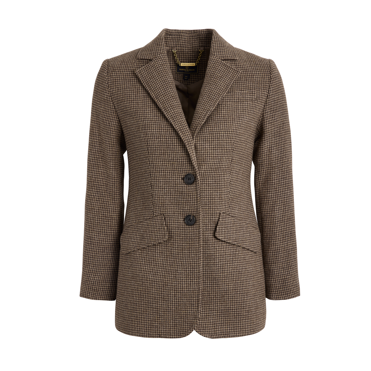 Hazel Mini Houndstooth Blazer