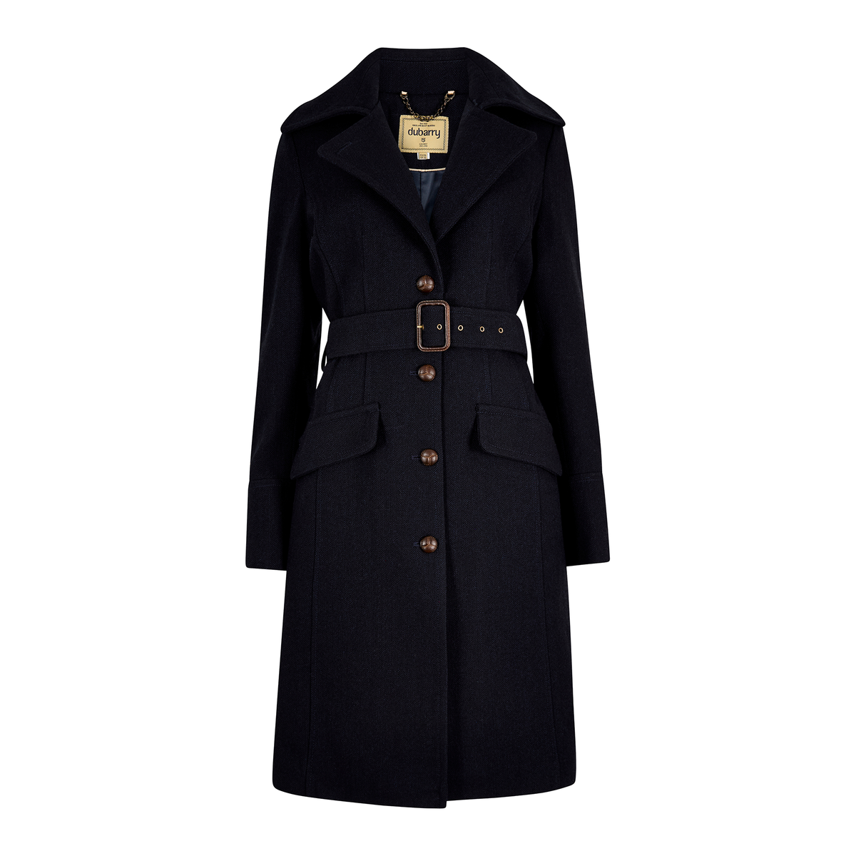 Brookvale Belted Tweed Coat