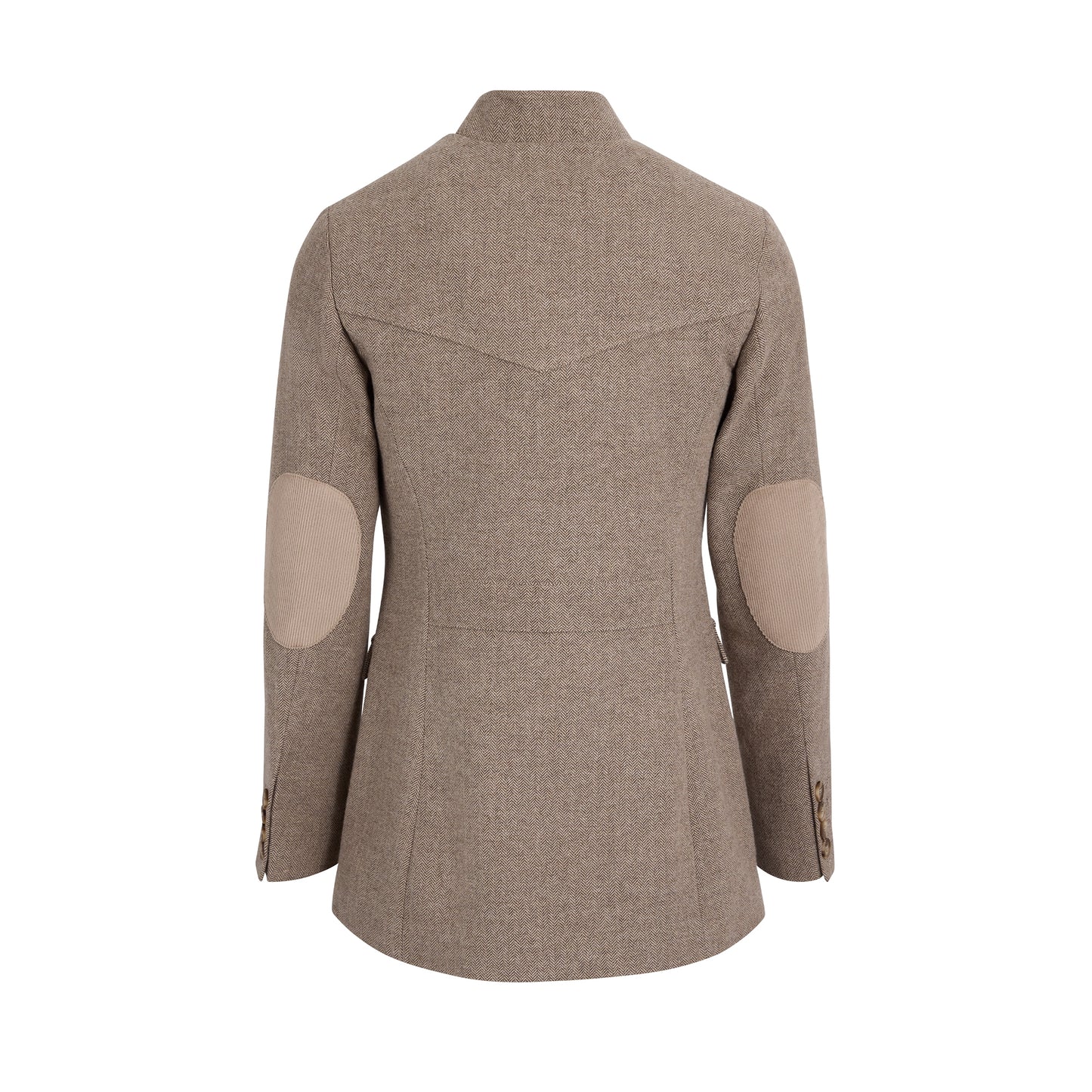 Eliza Single Breasted Herringbone Jacket