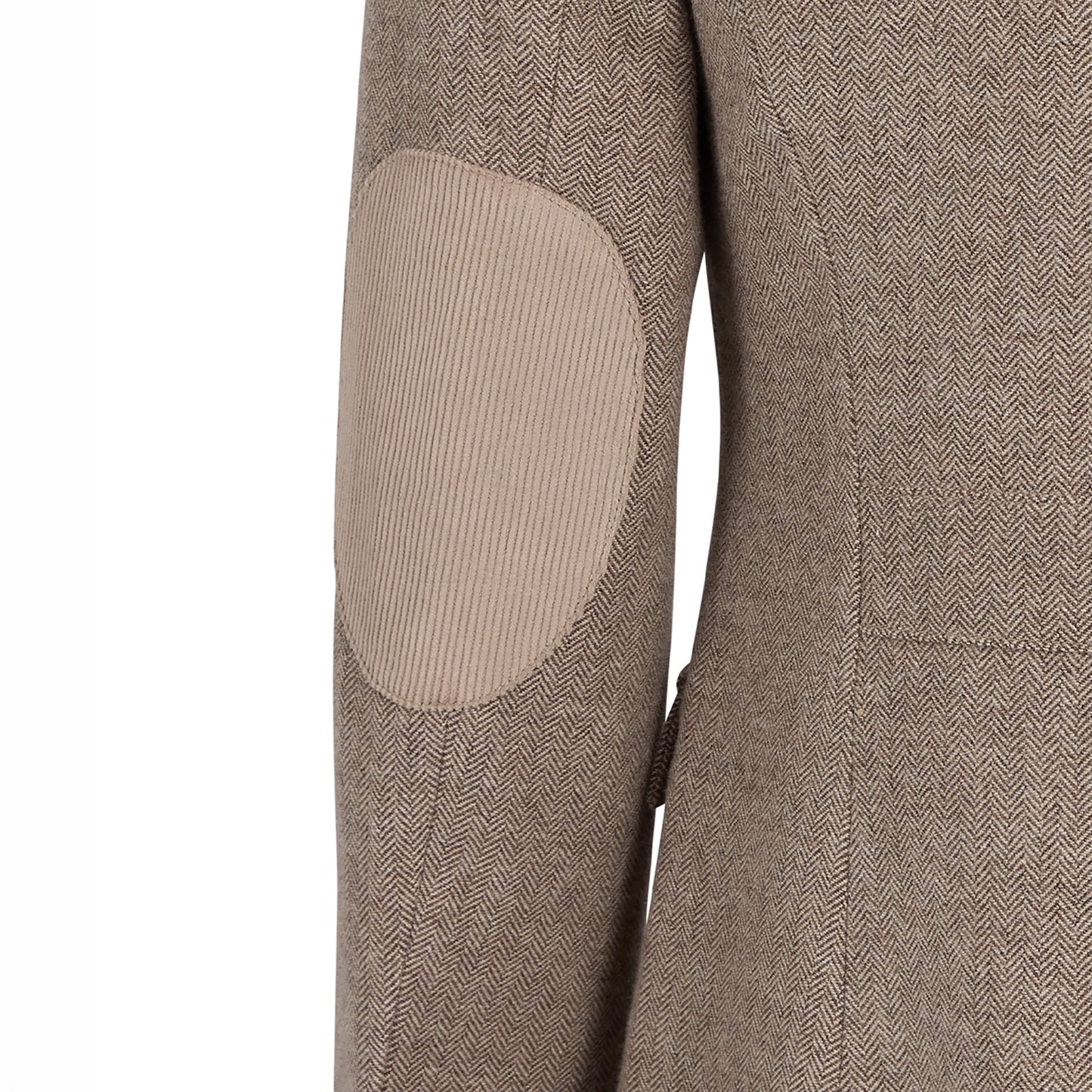 Eliza Single Breasted Herringbone Jacket