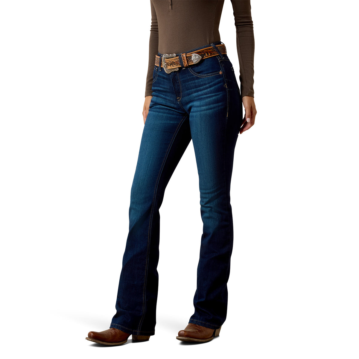 High Rise Ballary Boot Cut Jean 