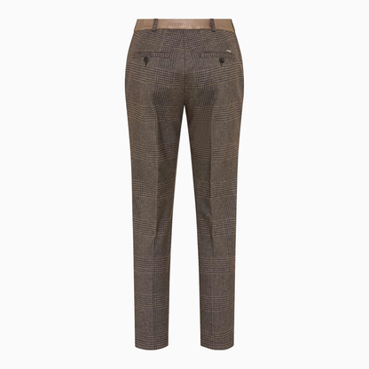 Maron Pull on Check Chino