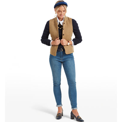 Millport Tweed Nehru Waistcoat