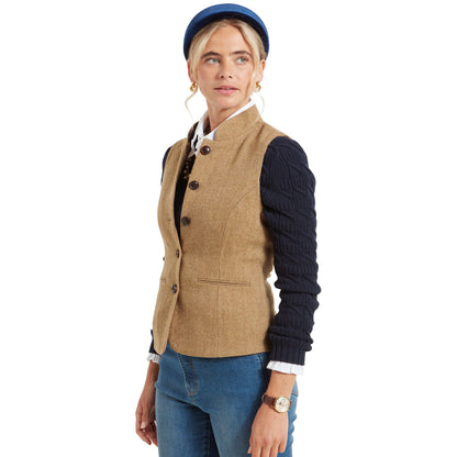 Millport Tweed Nehru Waistcoat