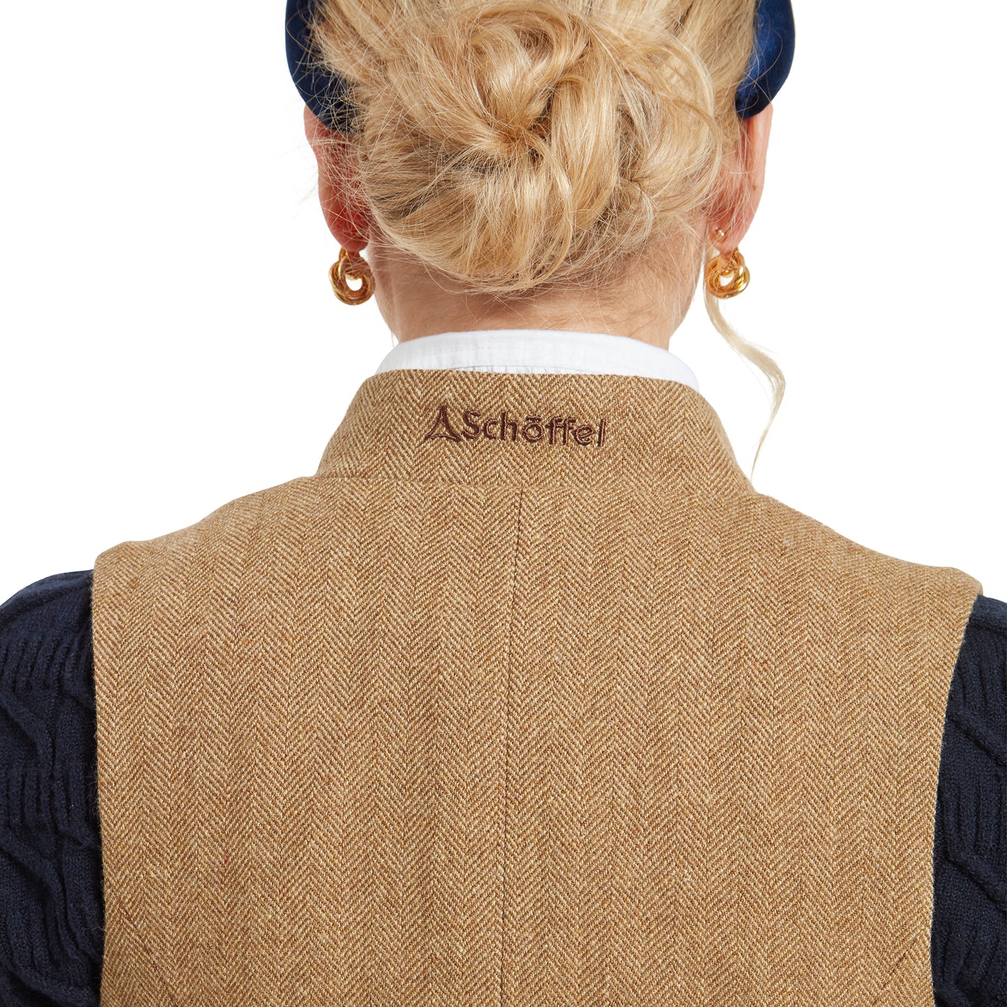 Millport Tweed Nehru Waistcoat