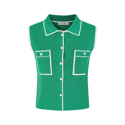 Amelia Knitted Waistcoat