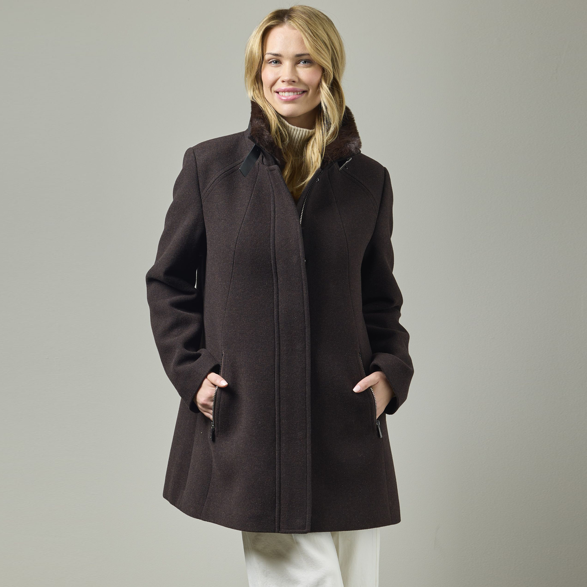 Omega Wool Car Coat