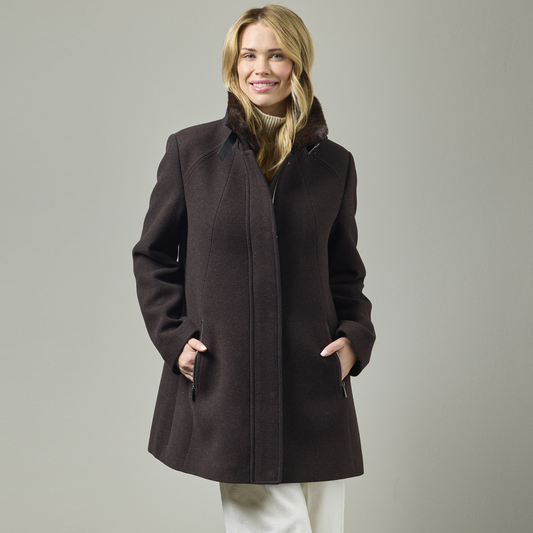 Omega Wool Car Coat