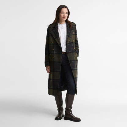 Cottesmore Checked Wool Coat