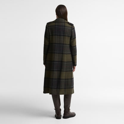 Cottesmore Checked Wool Coat