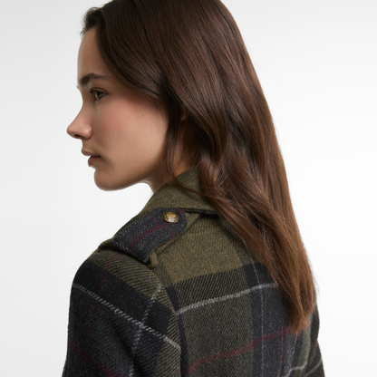 Cottesmore Checked Wool Coat