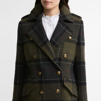 Cottesmore Checked Wool Coat