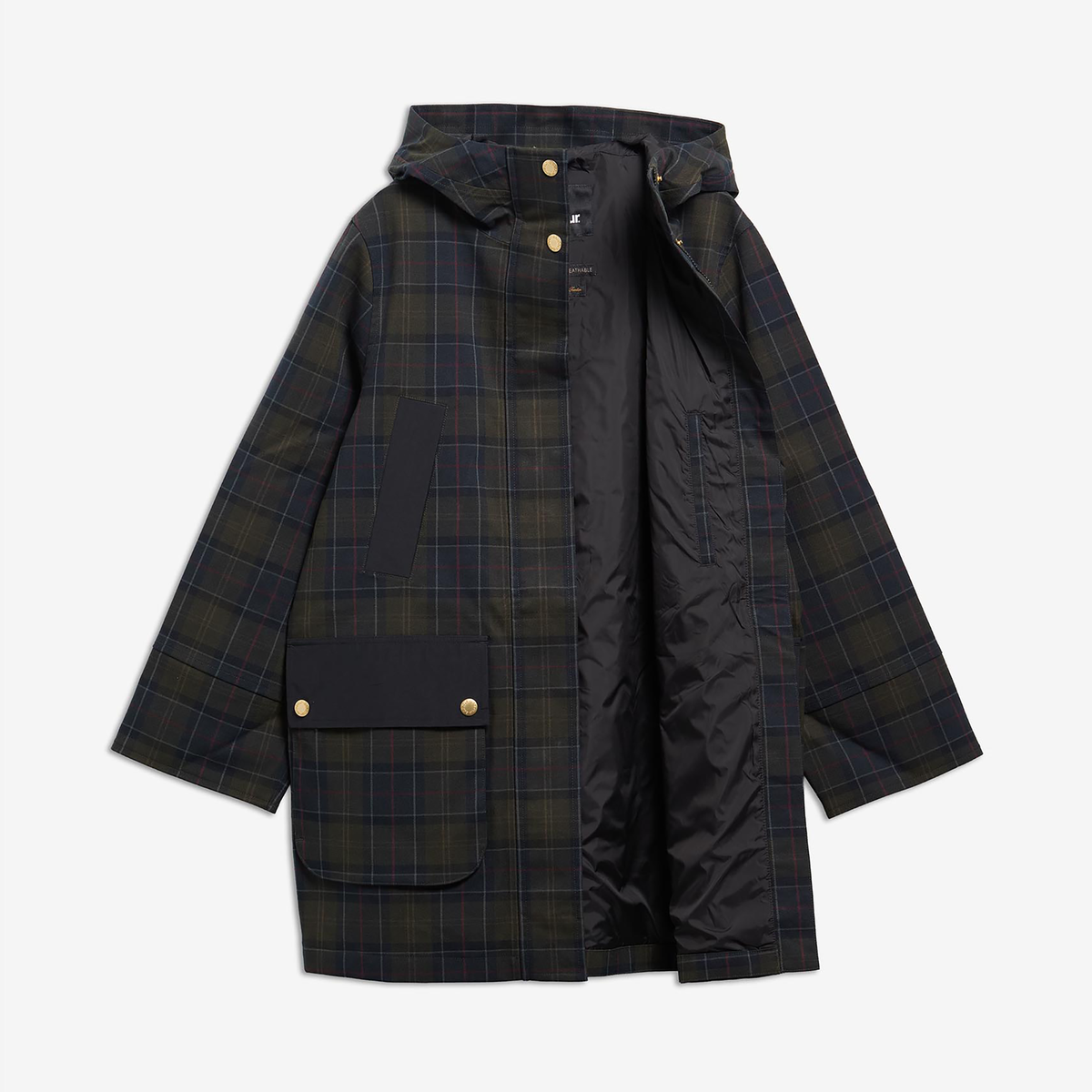 Checked Rotsea Waterproof Jacket