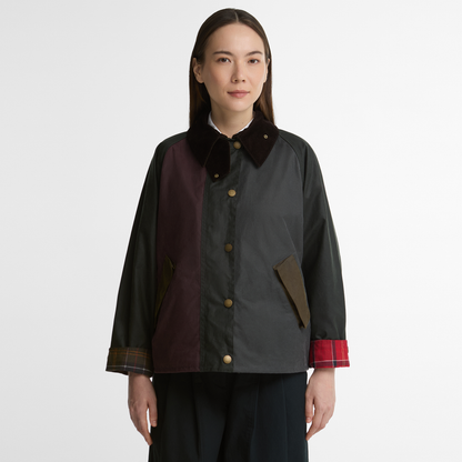 Patchwork Transport Wax Jacket