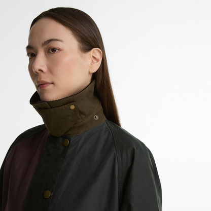 Patchwork Transport Wax Jacket
