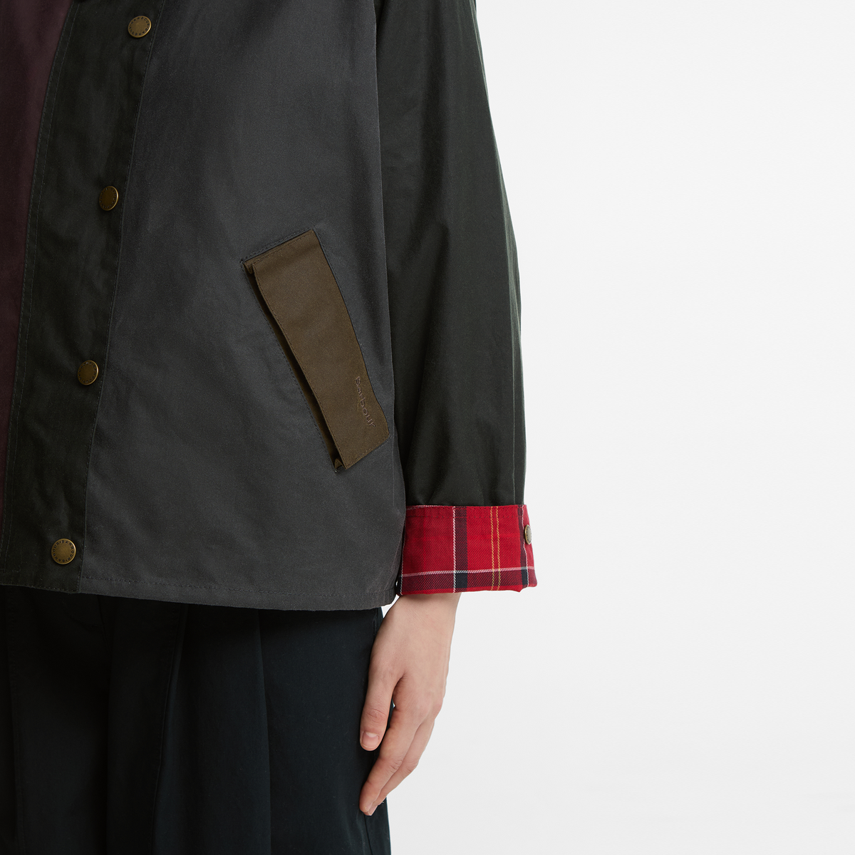 Patchwork Transport Wax Jacket