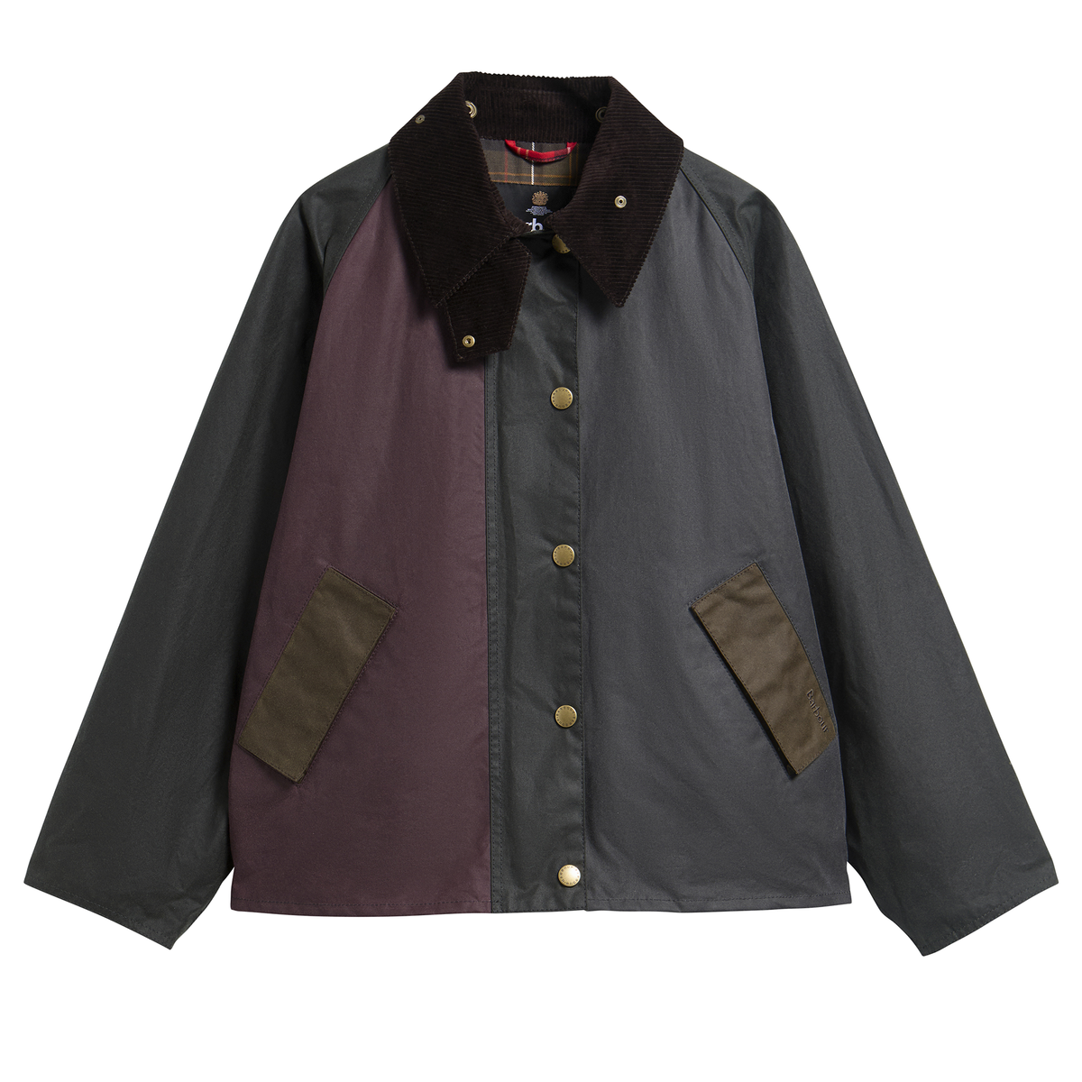 Patchwork Transport Wax Jacket