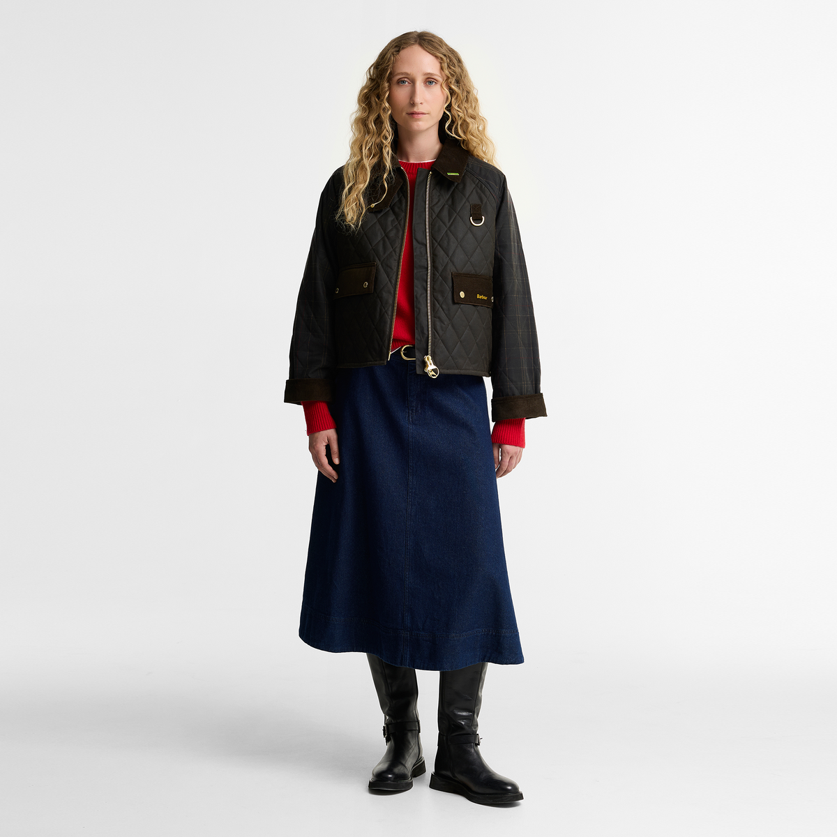 Reimagined Icons Tartan Quilted Spey Wax Jacket