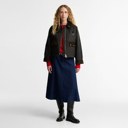 Reimagined Icons Tartan Quilted Spey Wax Jacket