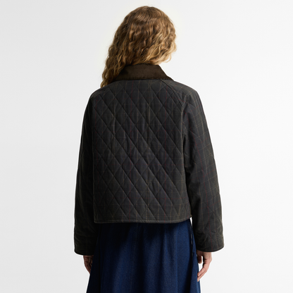 Reimagined Icons Tartan Quilted Spey Wax Jacket