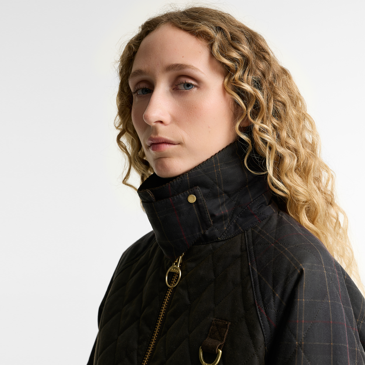 Reimagined Icons Tartan Quilted Spey Wax Jacket