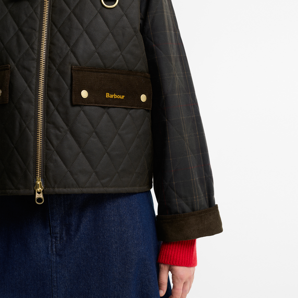 Reimagined Icons Tartan Quilted Spey Wax Jacket