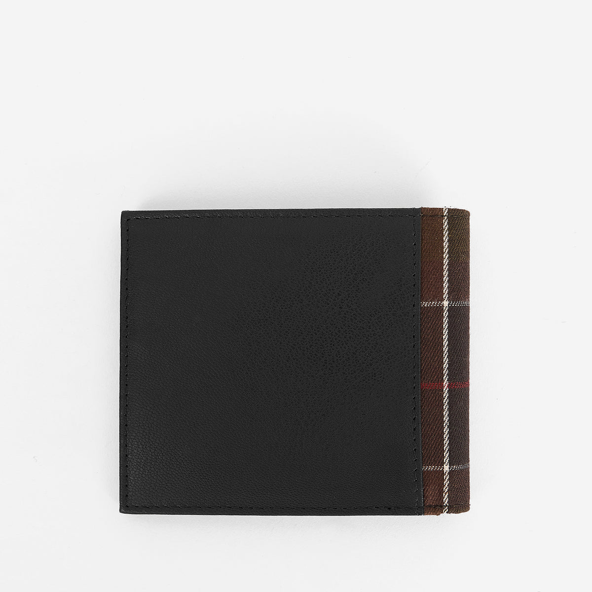 Leather/Tartan Wallet & Card Holder Gift Set